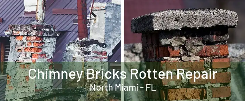 Chimney Bricks Rotten Repair North Miami - FL