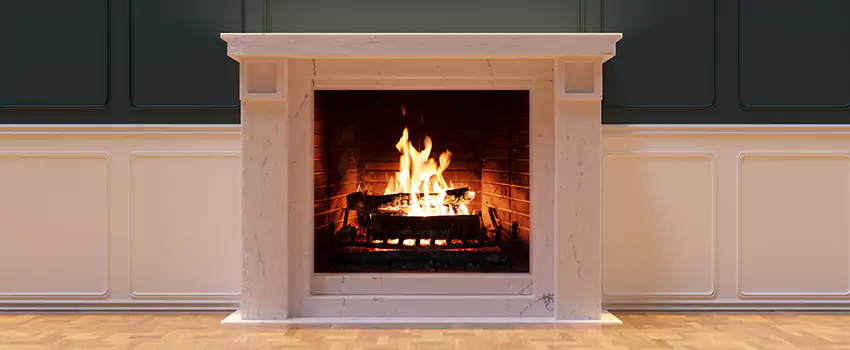 Open Flame Wood-Burning Fireplace Installation Services in North Miami, Florida